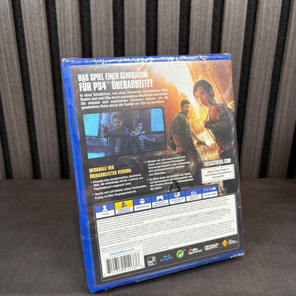 The Last of Us Remastered PS4 Rückseite der PAL-Version