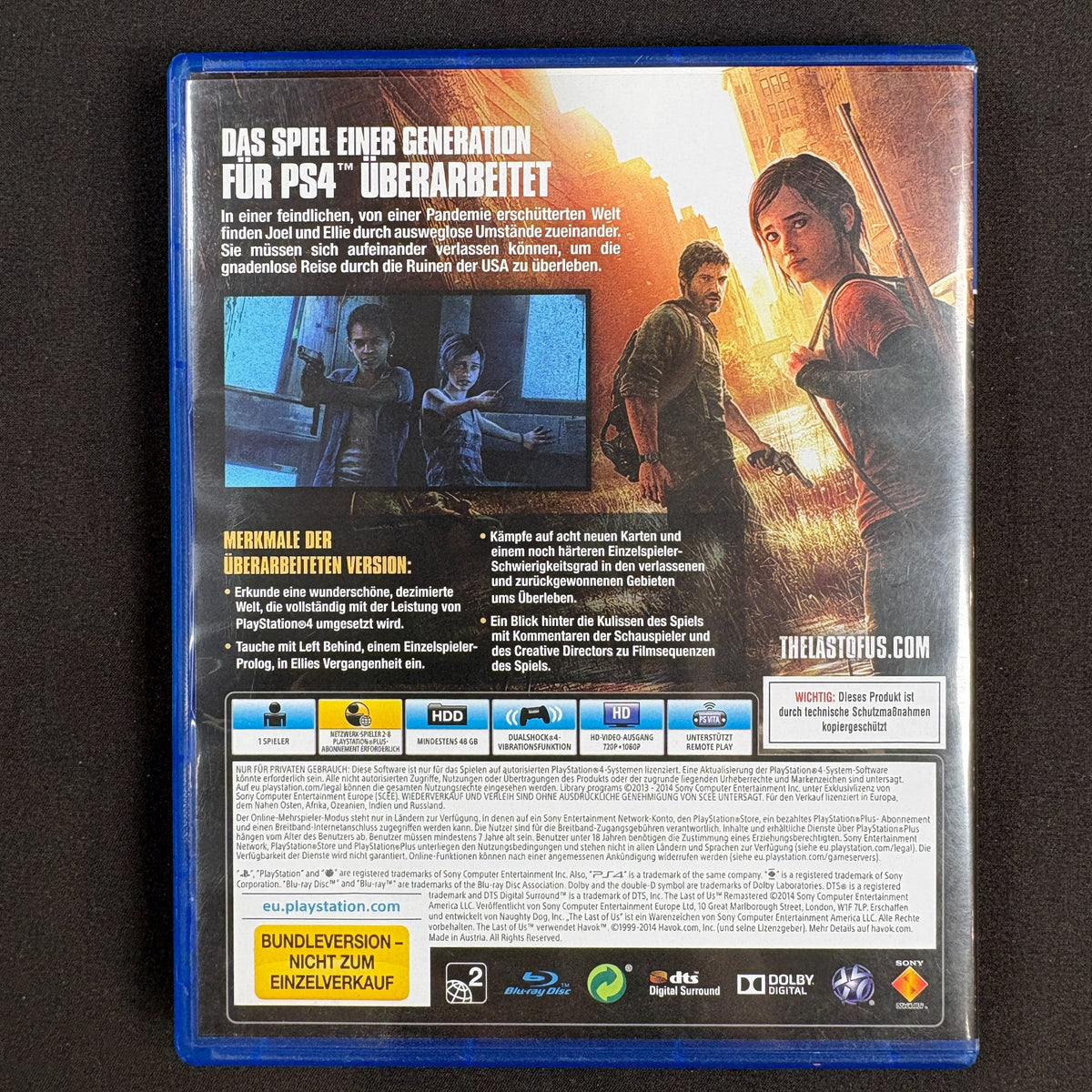 The Last of Us Remastered für PS4 – Produktfoto 2