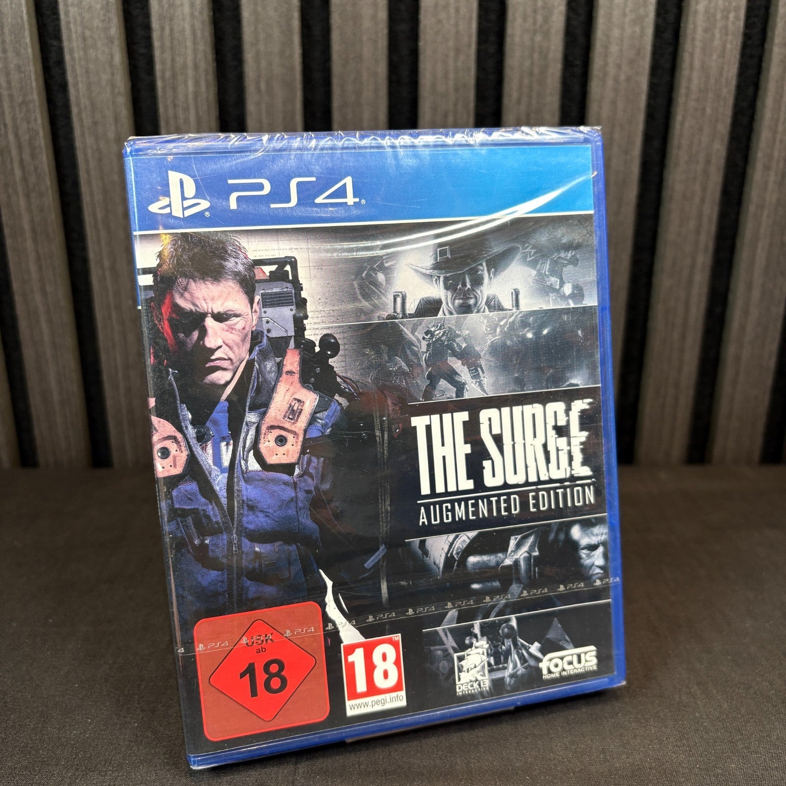 The Surge Augmented Edition PS4 Frontansicht versiegelt