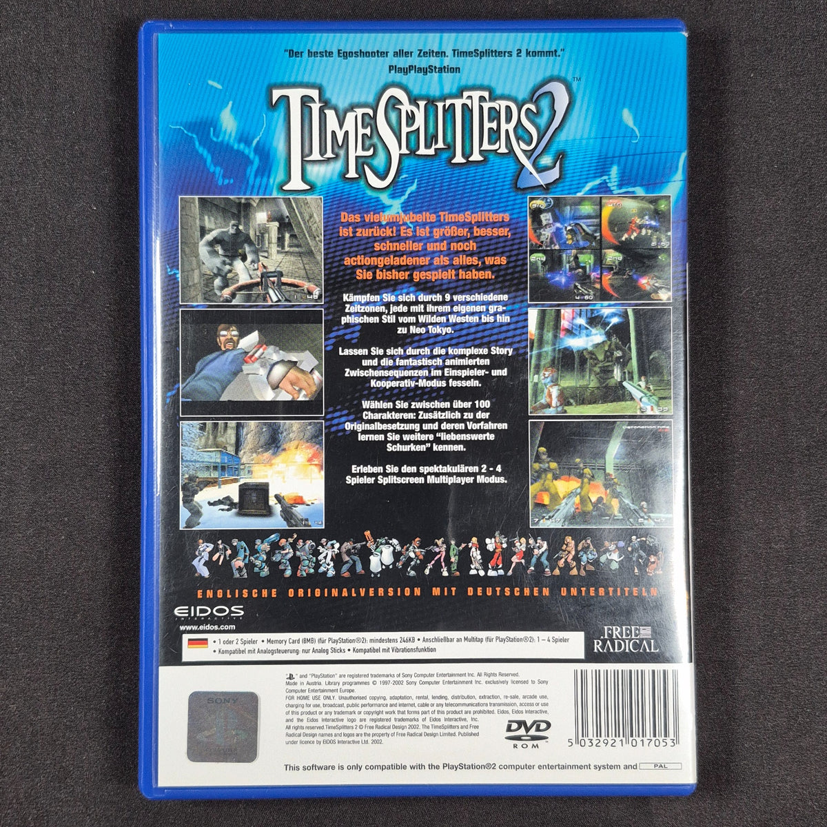 TimeSplitters 2 für PS2 – Produktfoto 2