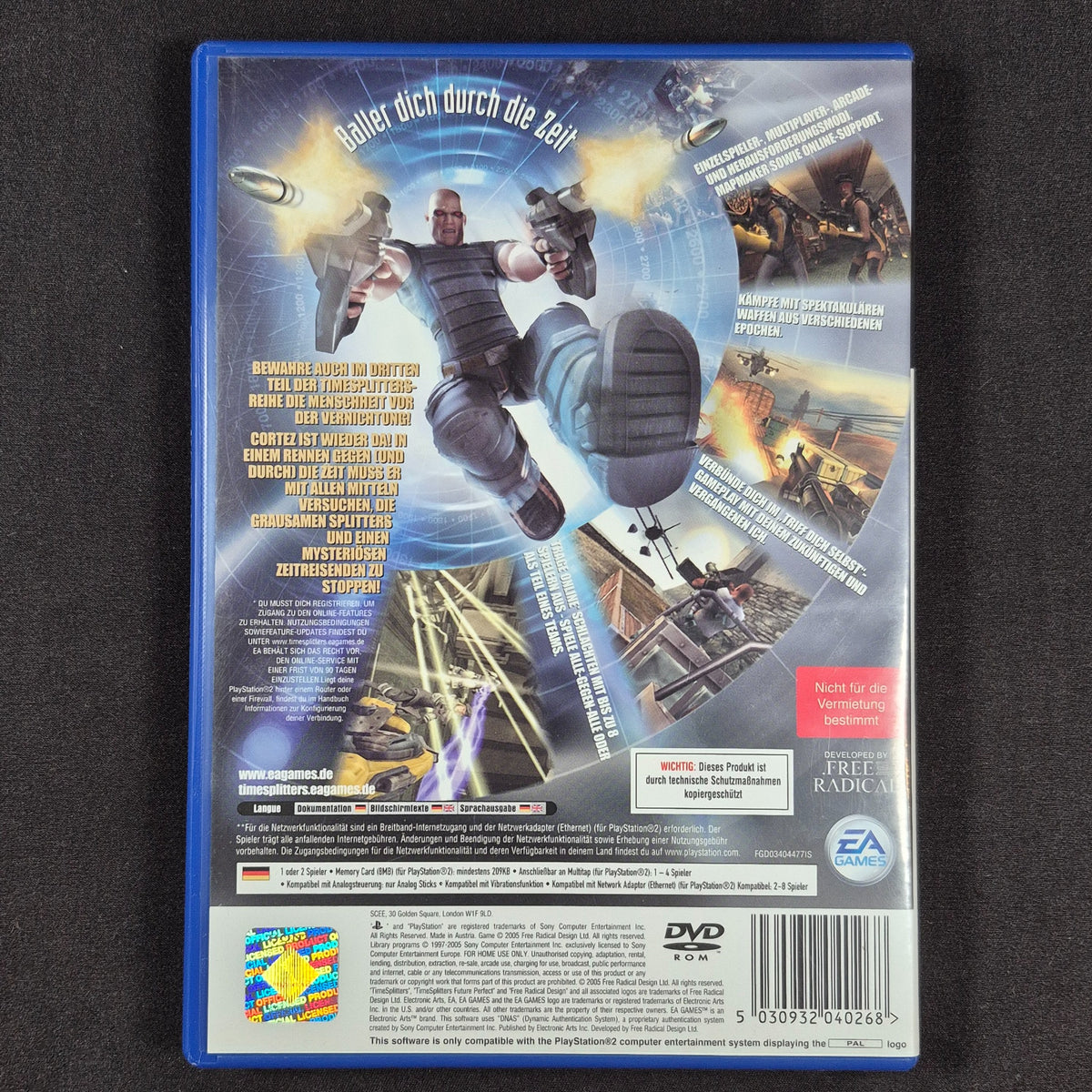 TimeSplitters: Future Perfect – ohne Anleitung für PS2 – Produktfoto 2