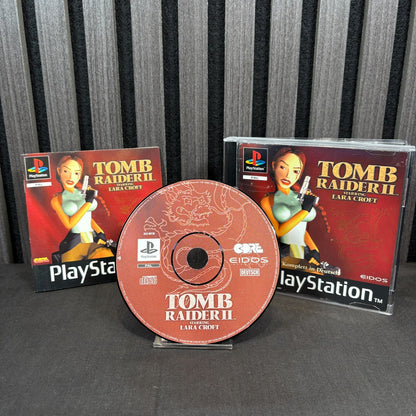 Tomb Raider 2 PS1 Vorderansicht Gebraucht CIB