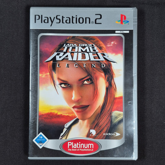 Tomb Raider Legend - Platinum – Sony PlayStation 2 – Deutsch – Zustand Gut – Vorderseite – NEVO Store