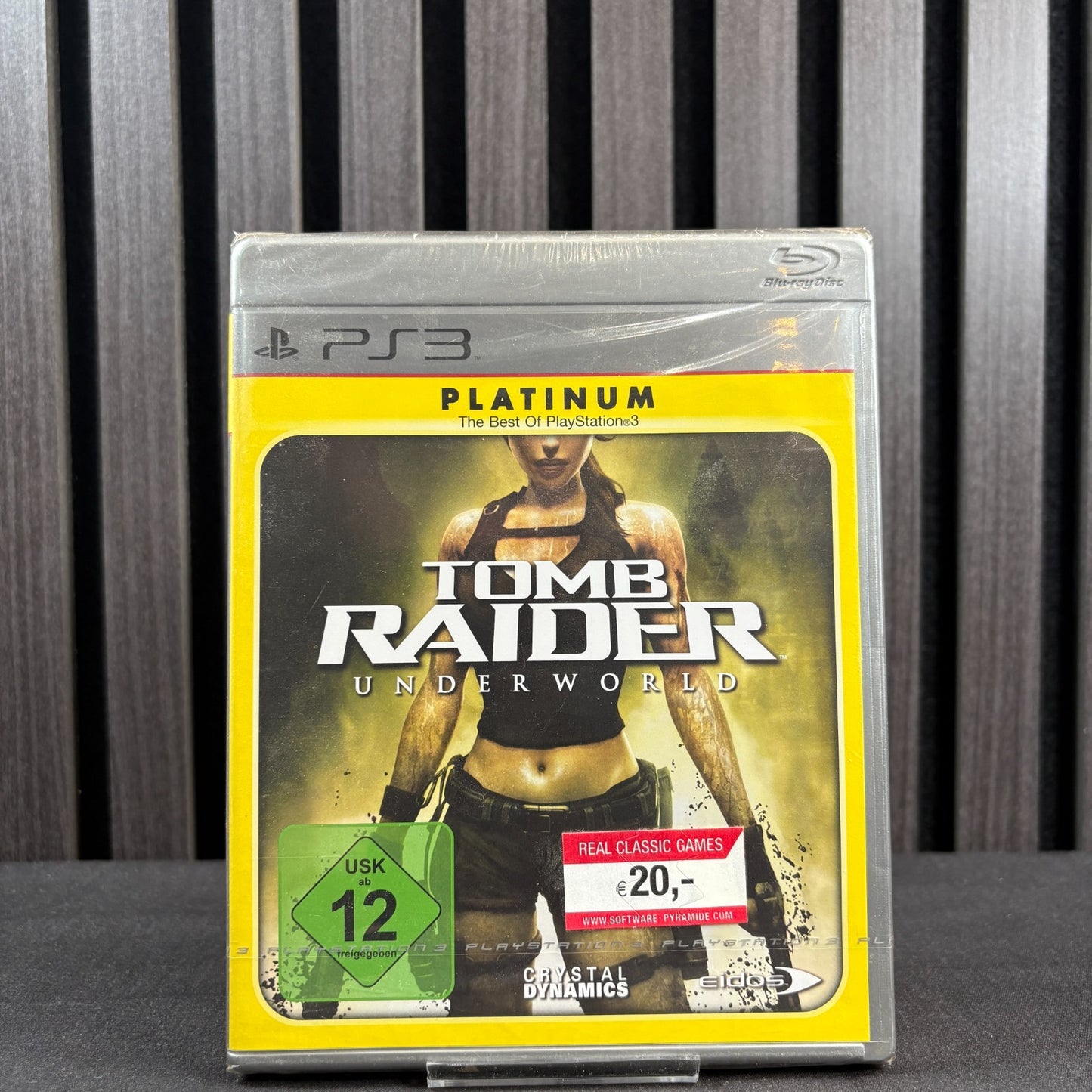 Tomb Raider Underworld Platinum PS3 Cover Vorderseite