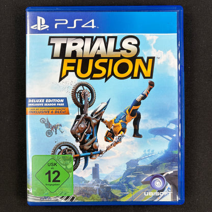 Trials Fusion Deluxe Edition für PlayStation 4 PAL – Vorderseite