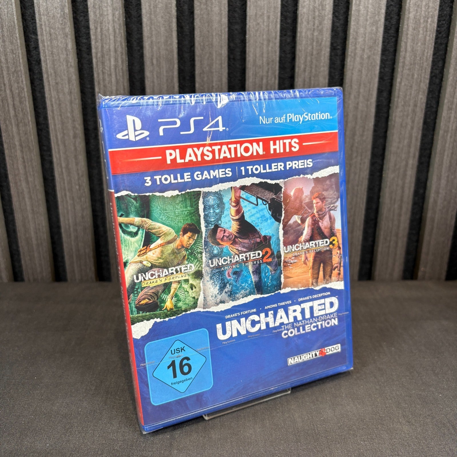 Uncharted Nathan Drake Collection PS4 PAL neu und originalverpackt Front