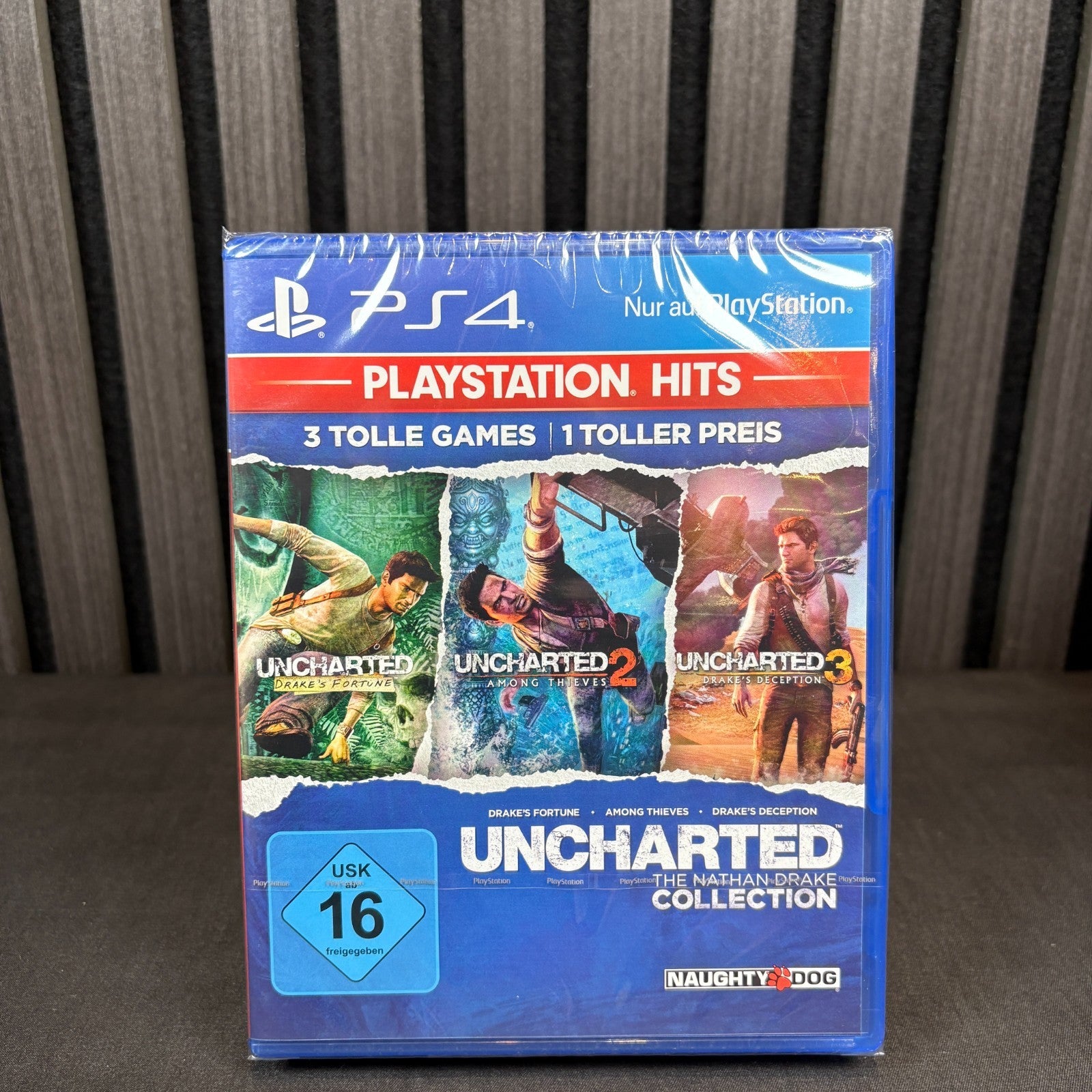 Uncharted Nathan Drake Collection PS4 Cover Vorderseite
