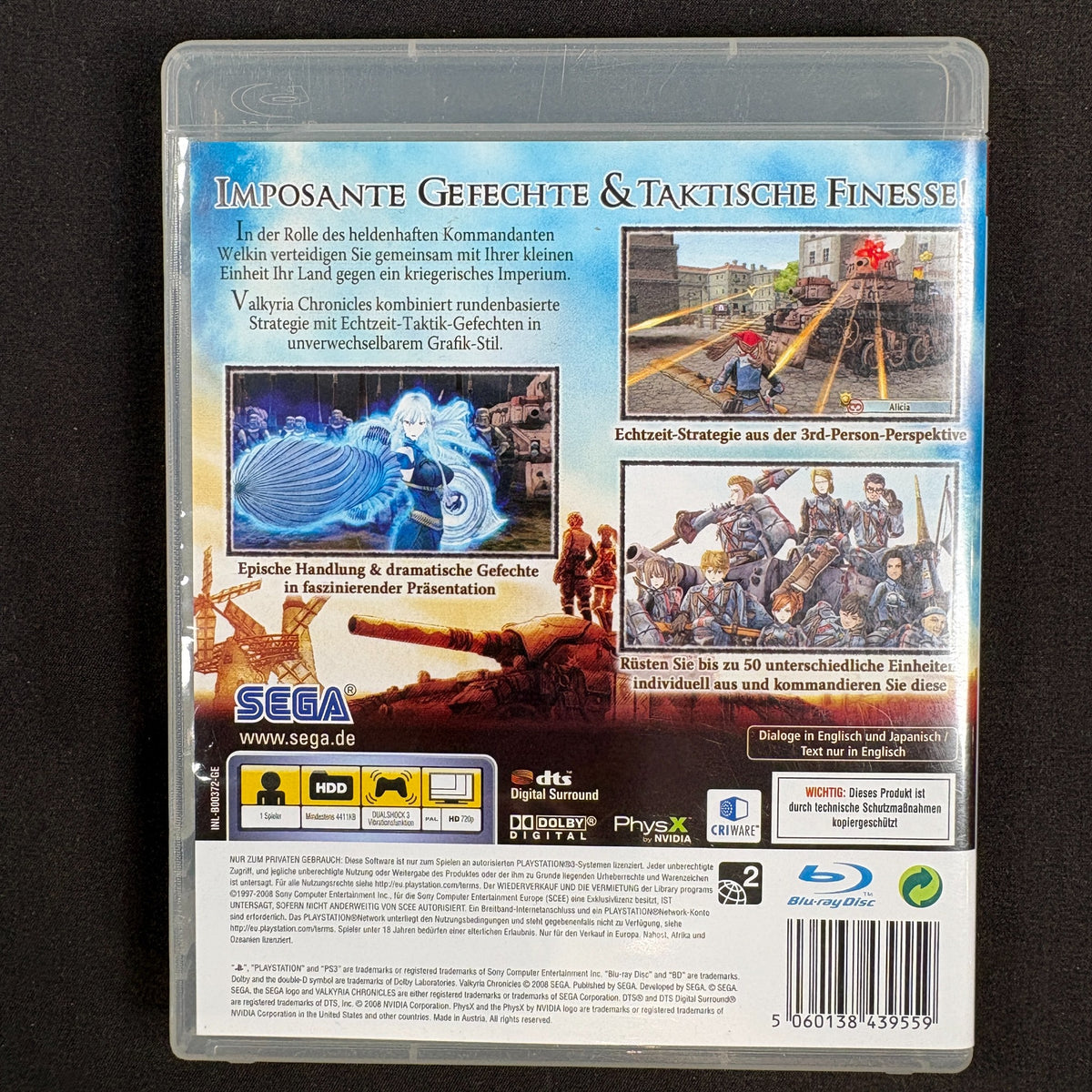 Valkyria Chronicles für PS3 – Produktfoto 2