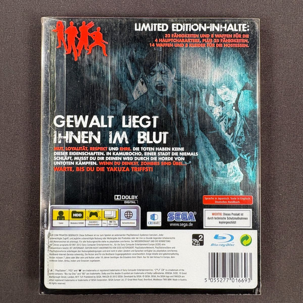 Yakuza: Dead Souls – Limited Edition Steelbook für PS3 – Produktfoto 2